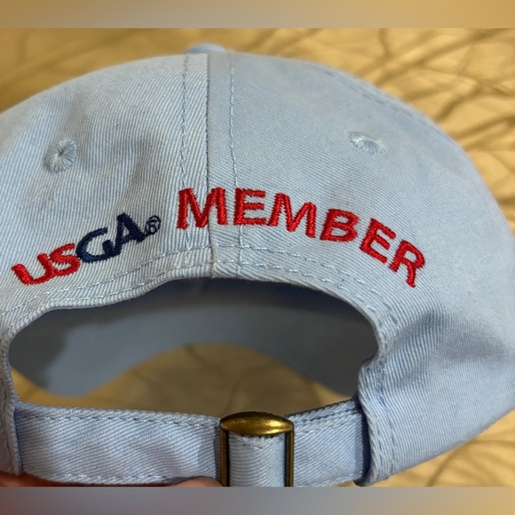 Blue Golf Baseball Cap - Picture 2 of 5